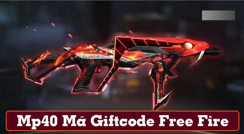 mp40 mã giftcode free fire