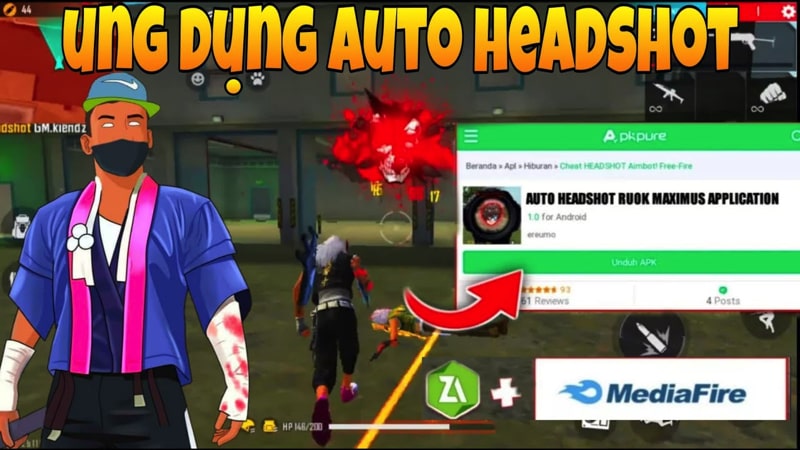ứng dụng hỗ trợ kéo tâm free fire